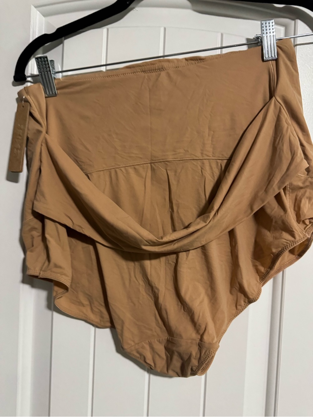SKIMS Women’s High-Waist PREGNANCY SUPPORT PANTY in Tan SZ 3x maternity